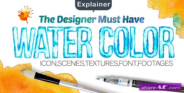 Videohive Water Color Pack
