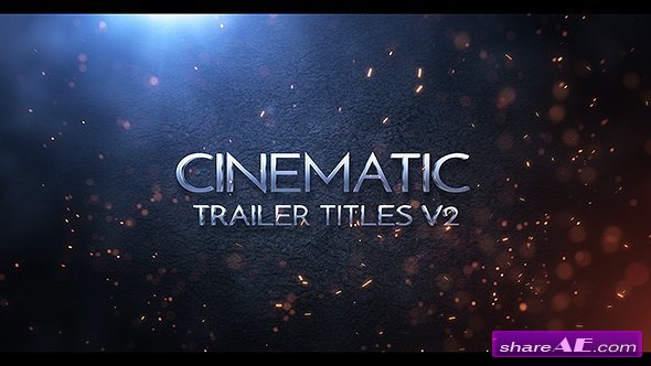 Videohive Cinematic Trailer Titles v2