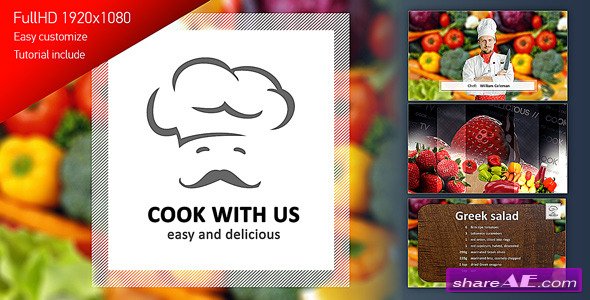 Videohive Cook With Us - Cooking TV Show Pack