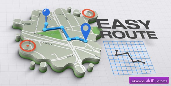 Videohive 3D Maps Creator v1.0.0 Infographics