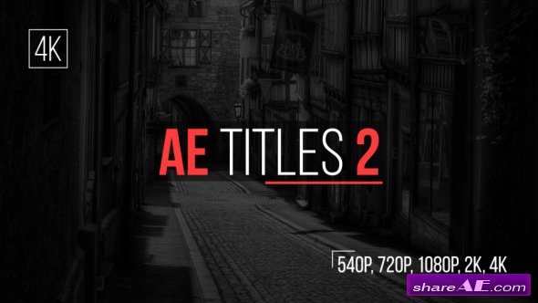 Videohive AE Titles 2