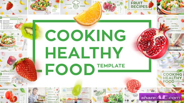 Videohive Cooking Healthy Food