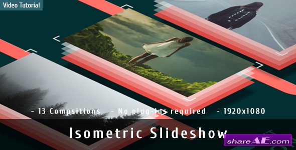 Videohive Isometric Slideshow