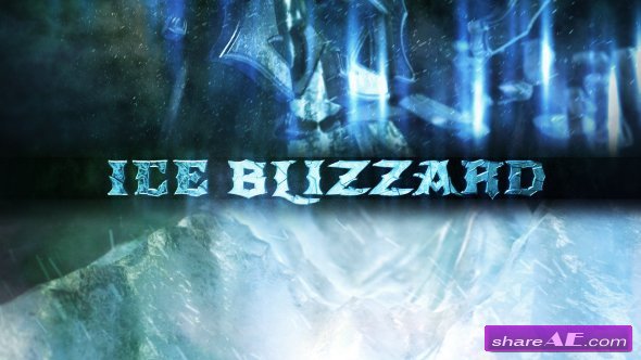 Videohive Ice Blizzard Logo