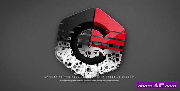 Videohive Gears Logo Ident