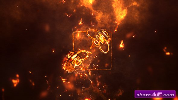 Videohive Logo Reveal Pack 5in1: Fire
