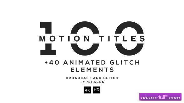 Videohive 100 Titles Ultimate Pack