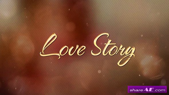 Videohive Untold Love Story - Romantic Slideshow