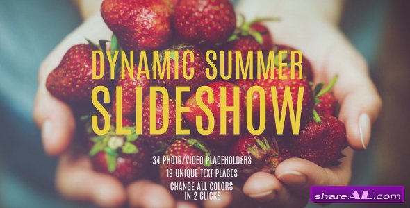 Videohive Dynamic Summer Slideshow