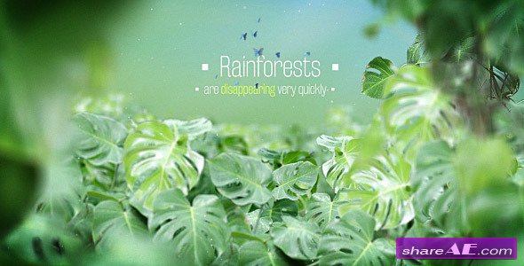 Videohive The Rainforests Titles