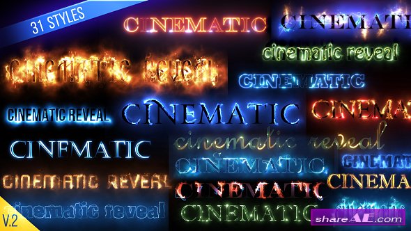 Videohive Cinematic Text Styles Pack