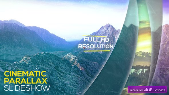 Videohive Cinematic Parallax Slideshow