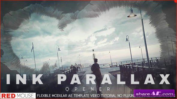 Videohive Ink Parallax Opener