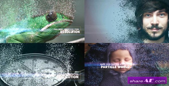 Videohive Particle World Slideshow