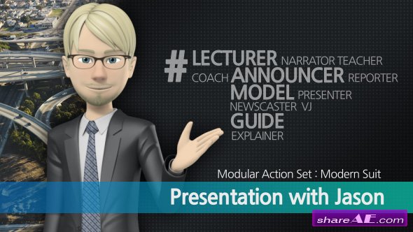 Videohive Presentation With Jason: Modern Suit