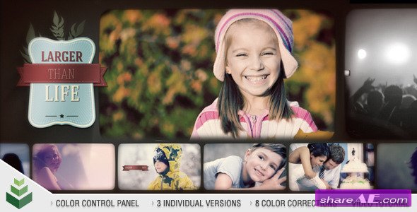 Videohive Larger Than Life