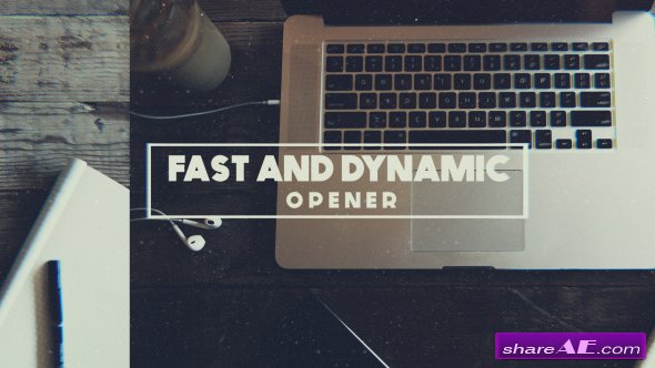 Videohive Dynamic and Fast Opener