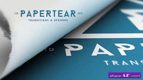 Videohive Papertear Openers & Transitions