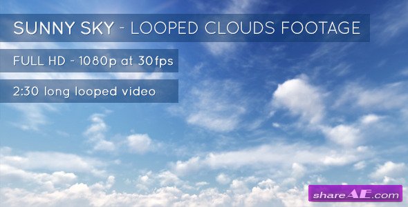 Sunny Sky and Clouds - Stock Footage (Videohive)