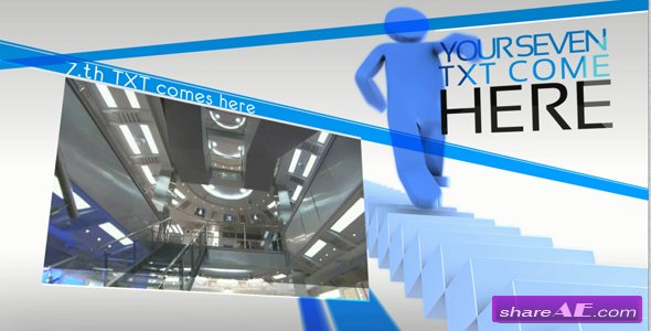 Videohive Stairs presentation