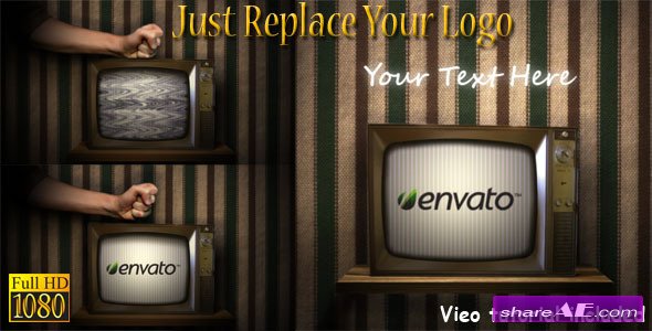 Videohive Old Broken TV