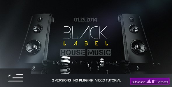 Videohive Black Label | Club Event Promo