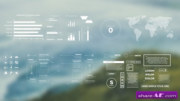 Videohive Simple Infographics