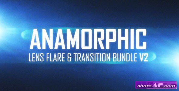 Anamorphic Lens Flare & Light Transitions Bundle V2 - Stock Footage (Videohive)