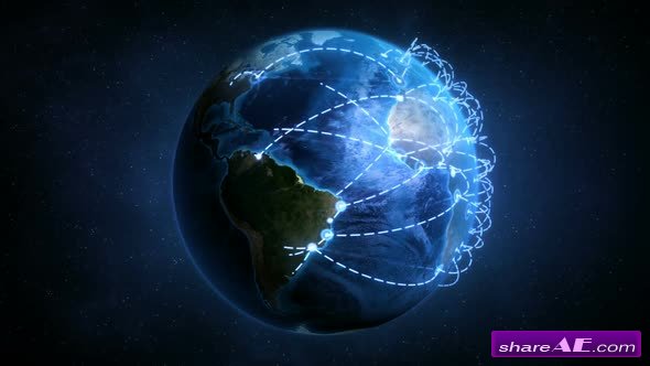 Digital Connected World - Motion Graphics (Videohive)