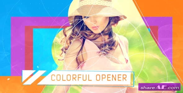 Videohive Colorful Opener