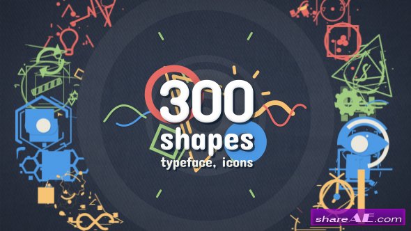 Videohive Shape Elements - Motion Graphics Pack