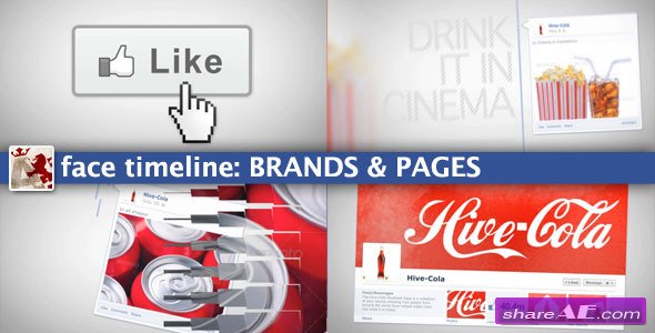 Videohive Face Timeline: Brands&Pages