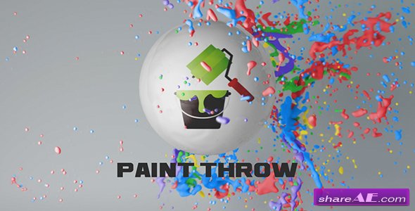 Videohive Paint Throw
