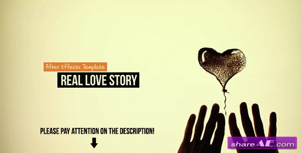 Videohive Real Love Story