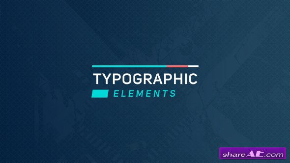 Videohive Typographic Elements 2