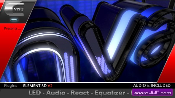 Videohive LED Audio React Equalizer Logo