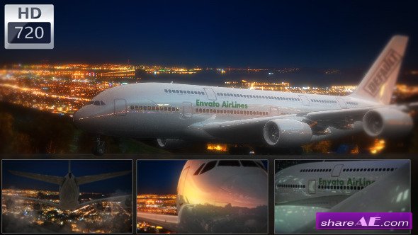 Videohive Airplane Logo - Take Your Brand Higher