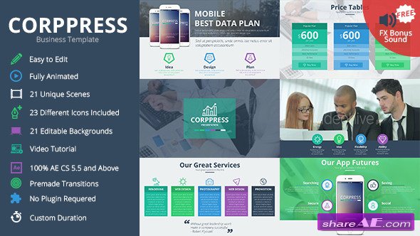 Videohive Corppress - Business Presentation