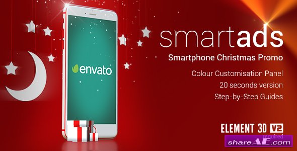 Videohive smartAds - Smartphone Christmas Commercial