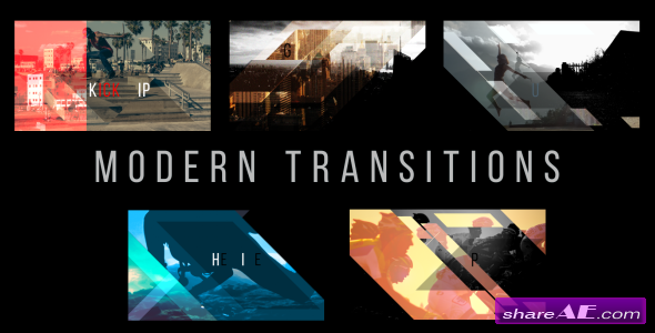 Videohive Modern Transitions 5 Pack Volume 3