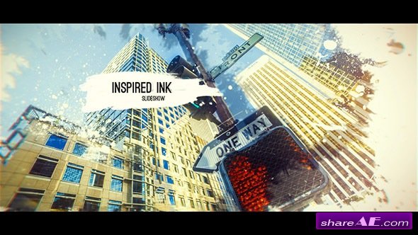 Videohive Inspired Ink Slideshow