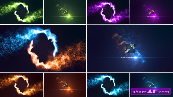 Videohive Magic Particles Logo Reveal 17130921