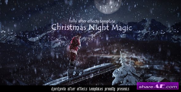 Videohive Santa Claus in the New Year's Eve