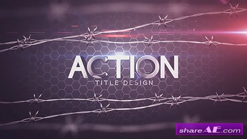 Action Title Design - After Effects Template (Motion Array)