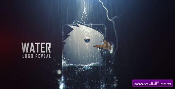 Videohive Water Logo Reveal