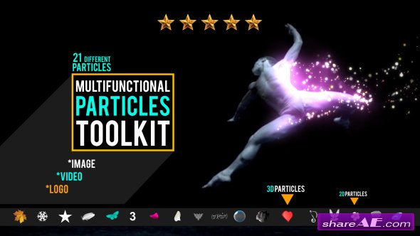 Videohive Multifunction Particles Toolkit