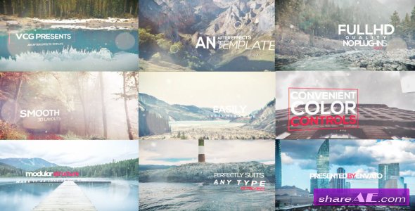 Videohive 3d Photo Titles Opener