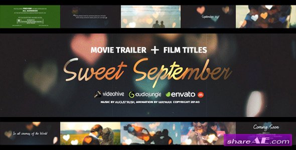 Videohive Love Story - Sweet September