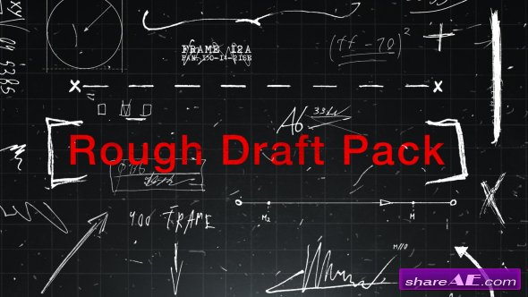 Videohive Rough Draft Pack