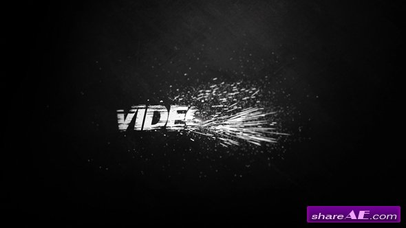 Videohive Black And White Logo Reveal